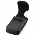 Wholesale 360 Rotating Extendable Vertical Vinyl Belt Clip Pouch Large 31 Fits Galaxy S22 Ultra and more (Black)